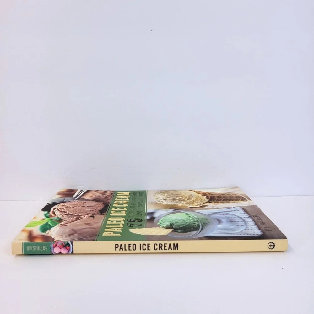 Paleo Ice Cream 75 Recipes Cookbook Ben Hirshberg Paperback Book Ulysses Press